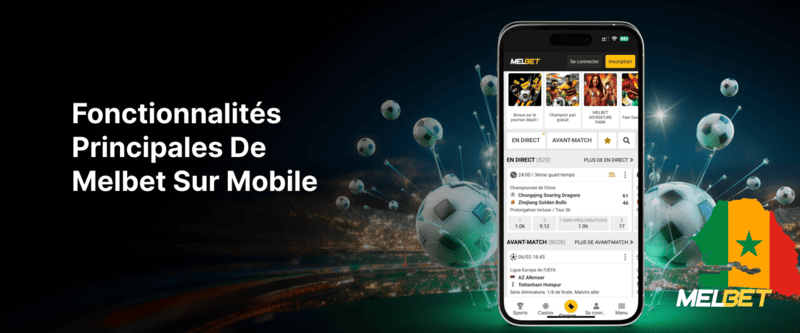 Image: Fonctionnalités Principales De Melbet Sur Mobile